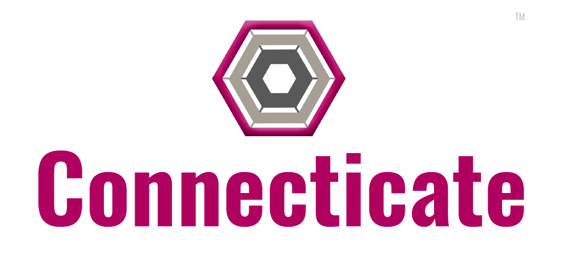 Connecticate Logo with Name Below