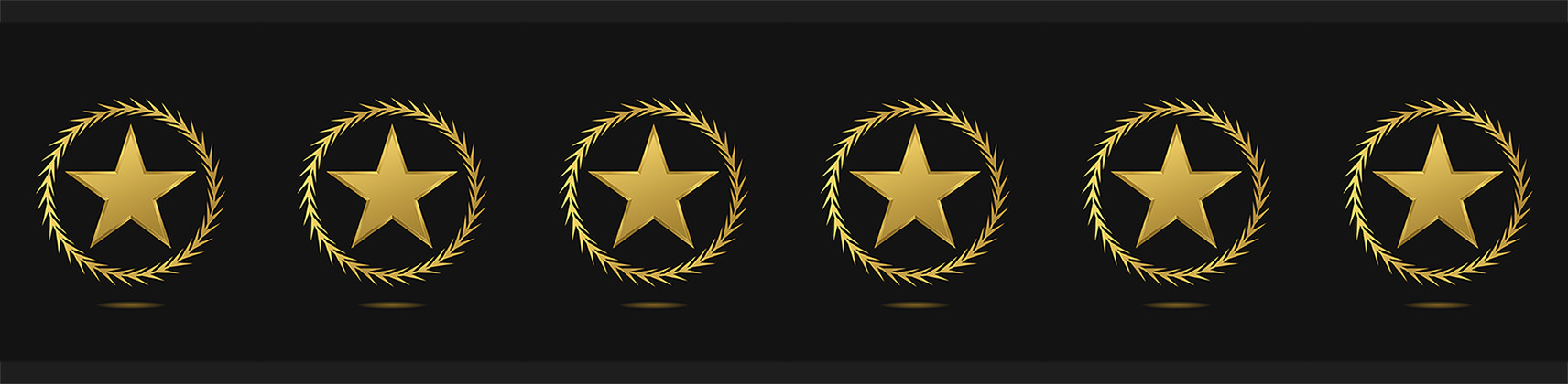 Six Gold Stars